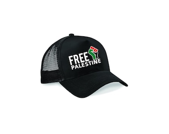 Casquette de baseball Palestine, Casquettes Palestine, Casquette papa snapback avec drapeau Palestine Fist, Chapeau pour musulmans Palestine, Livraison gratuite au Royaume-Uni, Impression gratuite