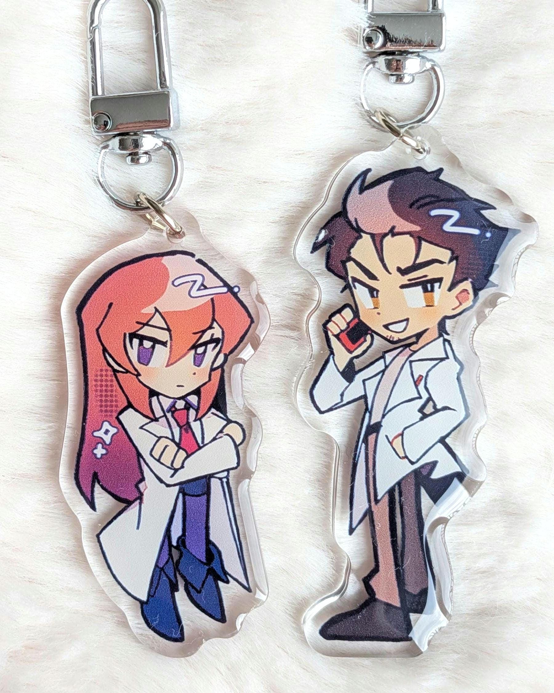 Steins;Gate ストラップ キーホルダーb6 Steins Gate Keychain - Etsy