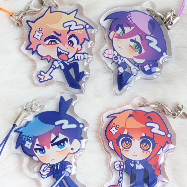 Chainsaw Man 1.75" Acrylic Phone Charm | Denji/Reze/Aki/Makima
