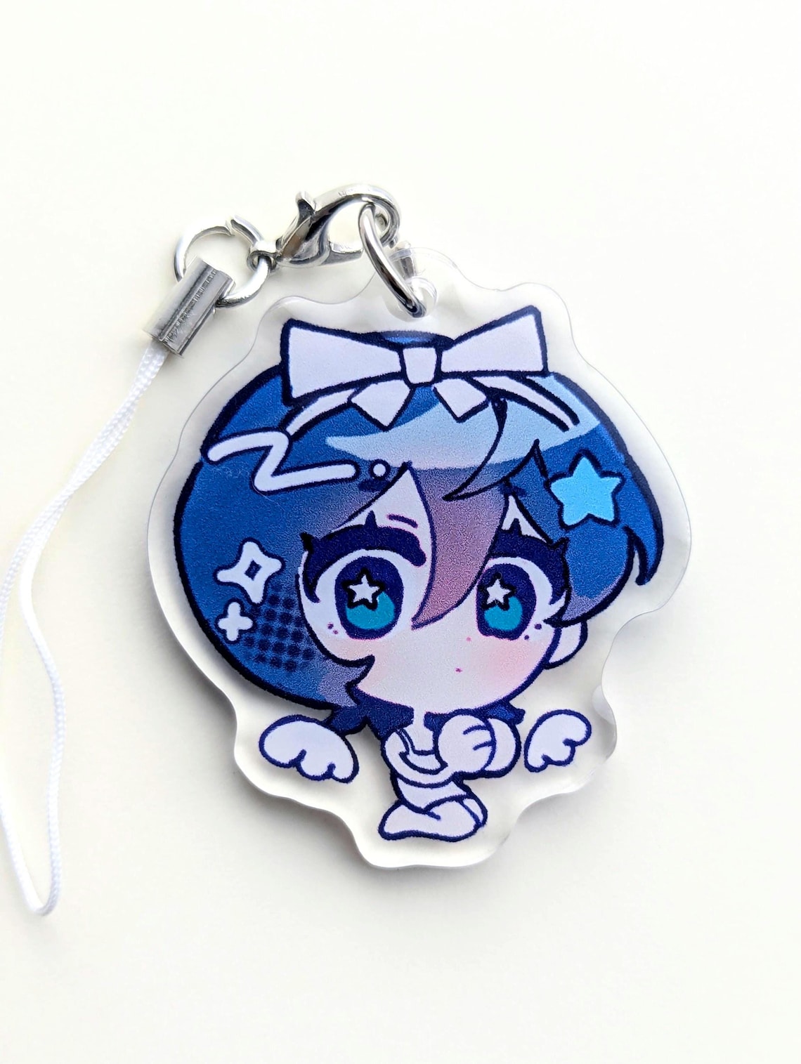Alien Stage Mizi & Sua Acrylic Phone Charm Chibi Keychain - Etsy