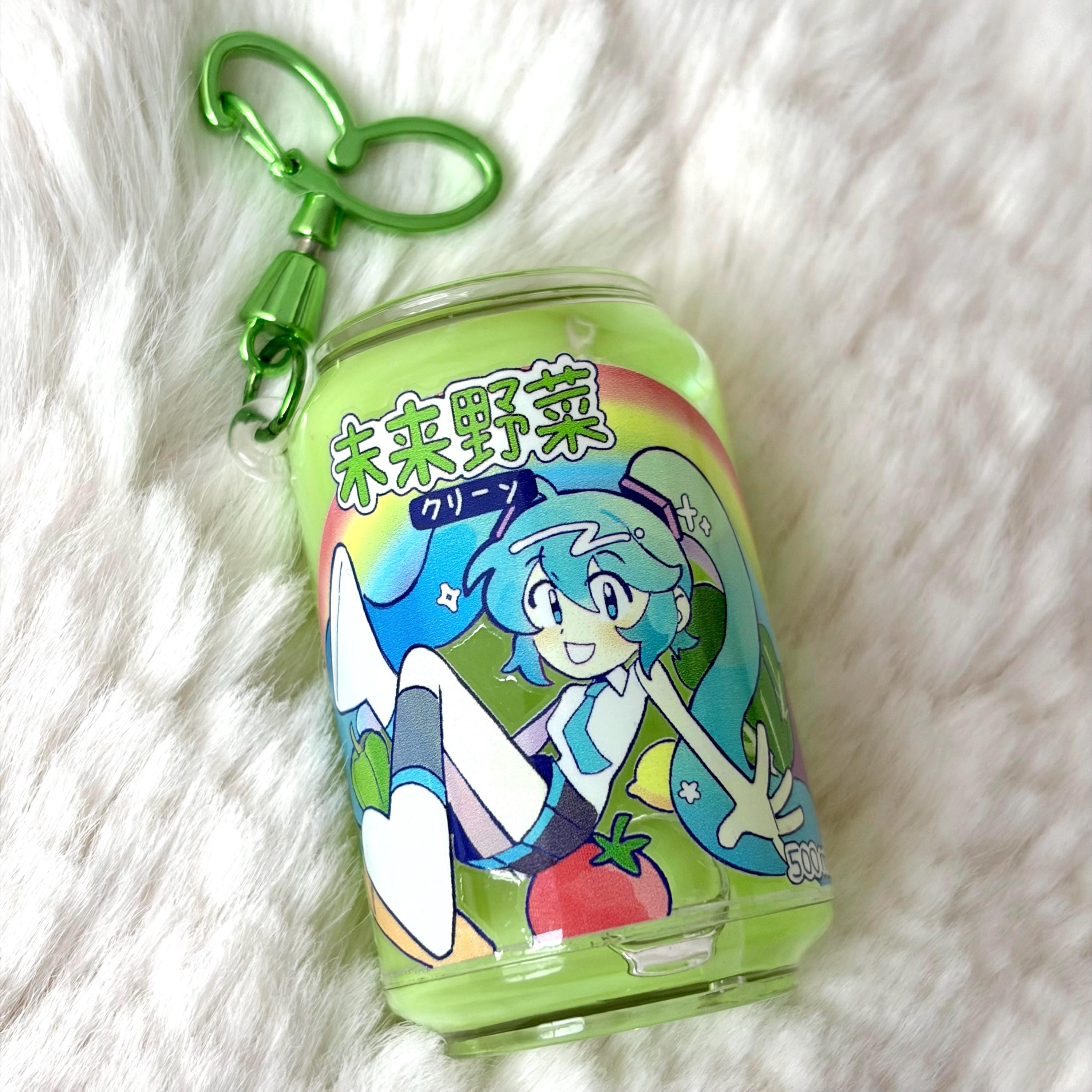 Hatsune Miku Vocaloid Popipo Vegetable Juice and Melon Soda Float