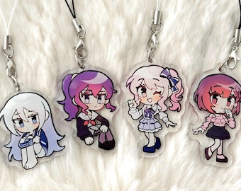 Project Sekai Acrylic Phone Charm: Nightcord at 25 Chibi Keychain