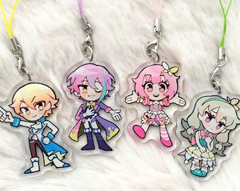 Project Sekai Acrylic Charm: WonderlandxShowtime Chibi Keychain