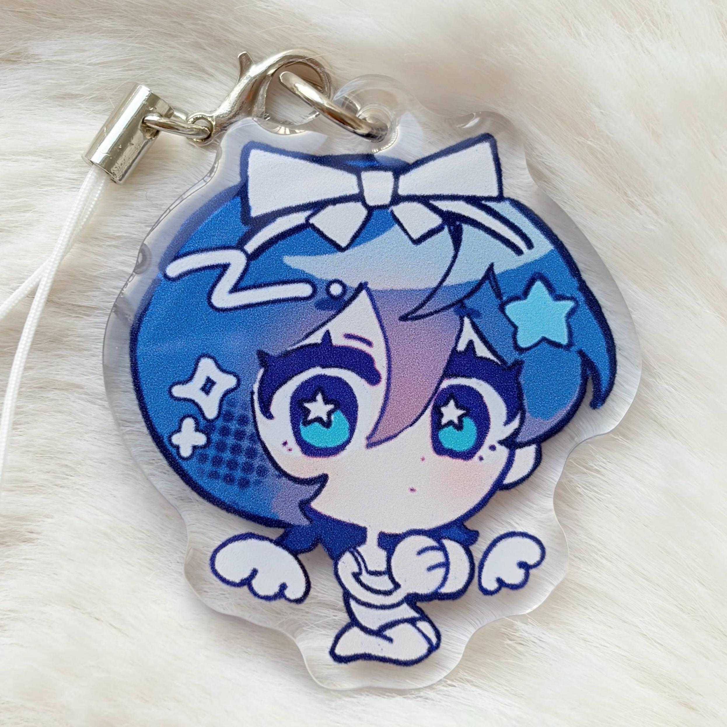 Alien Stage Mizi & Sua Acrylic Phone Charm Chibi Keychain - Etsy