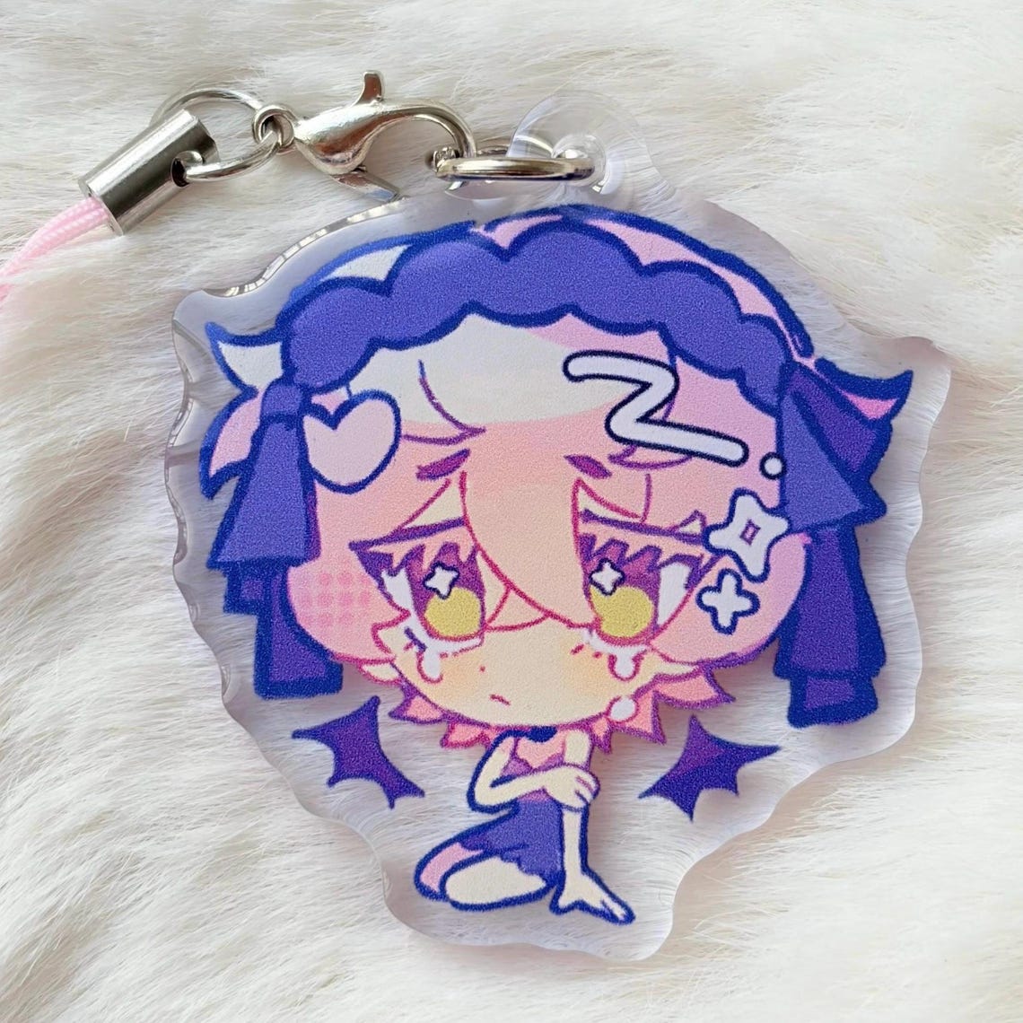 Alien Stage Mizi & Sua Acrylic Phone Charm Chibi Keychain - Etsy