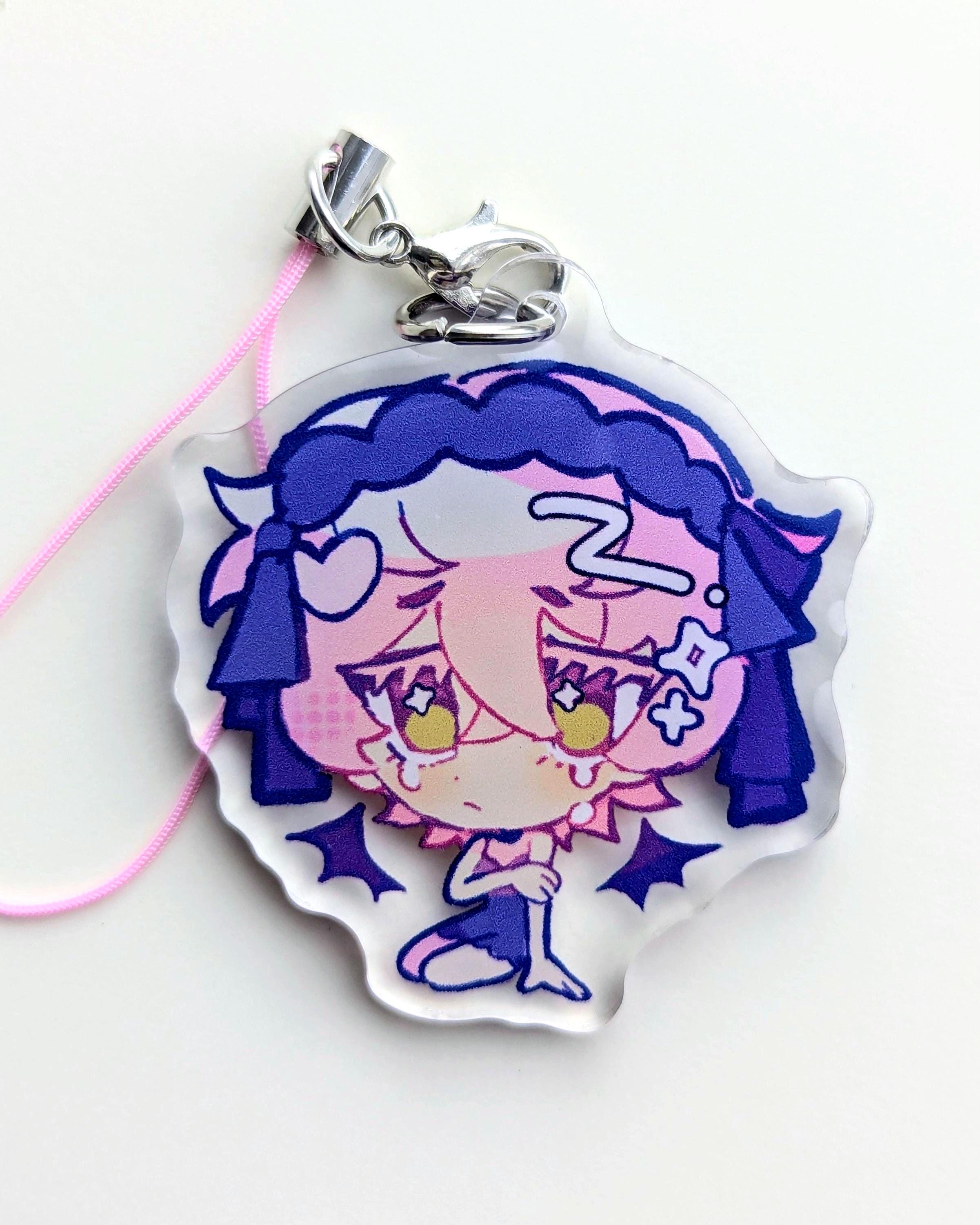 Alien Stage Mizi & Sua Acrylic Phone Charm Chibi Keychain - Etsy