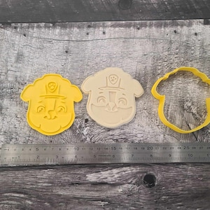 Chase, Skye, Everest, Rocky, Rubble, Tracker, Zuma and Marshall Inspired Cookie Cutters Paw image 2