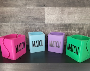 Gepersonaliseerde en op maat gemaakte paddle-snackhouder voor bekers.