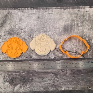 Chase, Skye, Everest, Rocky, Rubble, Tracker, Zuma and Marshall Inspired Cookie Cutters Paw image 6