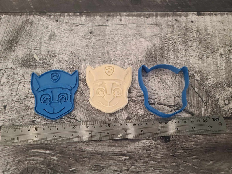 Chase, Skye, Everest, Rocky, Rubble, Tracker, Zuma and Marshall Inspired Cookie Cutters Paw image 8