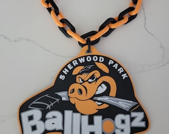 Custom Personalized Large Sports Big Large Chain Necklace