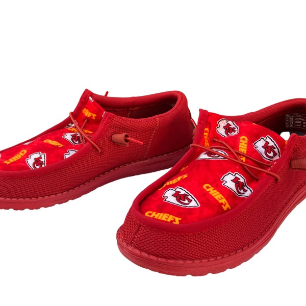 Kc Chiefs Hey Dudes - Etsy