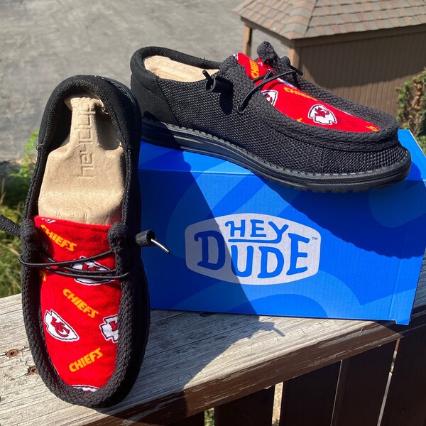 Kc Chiefs Hey Dudes - Etsy