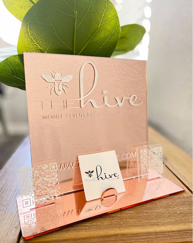 Acrylic QR Code Sign - Etsy