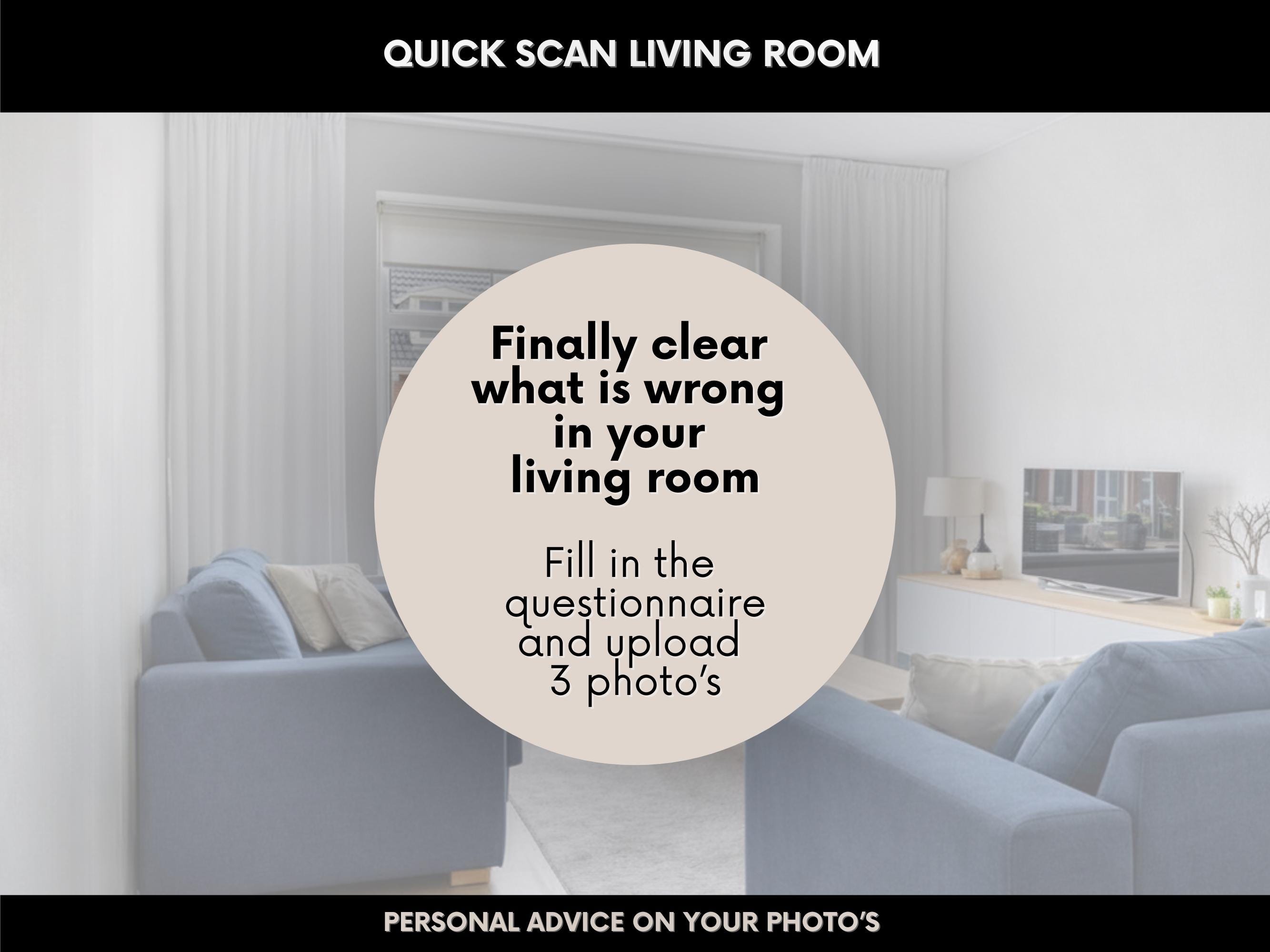 Interior Design Service Living Room Quick Scan, Online Interior Design ...