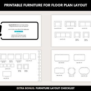 Editable Furniture Template Kit, DIY Floor Plan & Room Design in Canva, Canva Design Kit, Editable Floor Plan Furniture, DIY Home Design,