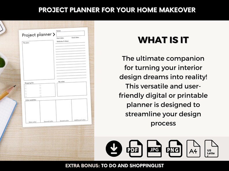 Interior Design Project Planner for Beautiful Home Decor and ...