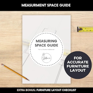 Measuring Space Guide, Measurement Room Planning Tool for Accurate Furniture Layout, How to Measure a Space