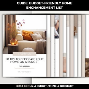 Home Improvement List To Decorate Your House on a Budget, Interior Tips, DIY Home Styling, DIY Interior Design, Mini Guide Interiorstyling