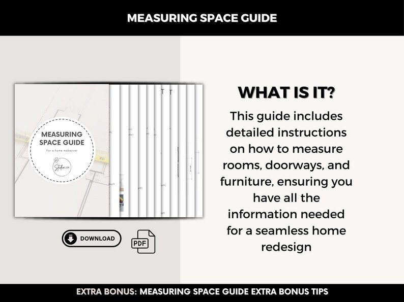 Measuring Space Guide, Measurement Room Planning Tool for Accurate ...