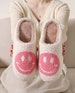 Smiley Face Slippers Fluffy Cushion Slides Cute Womens Comfortable Smile,gift for him,gift for her,slippers,custom slippers 