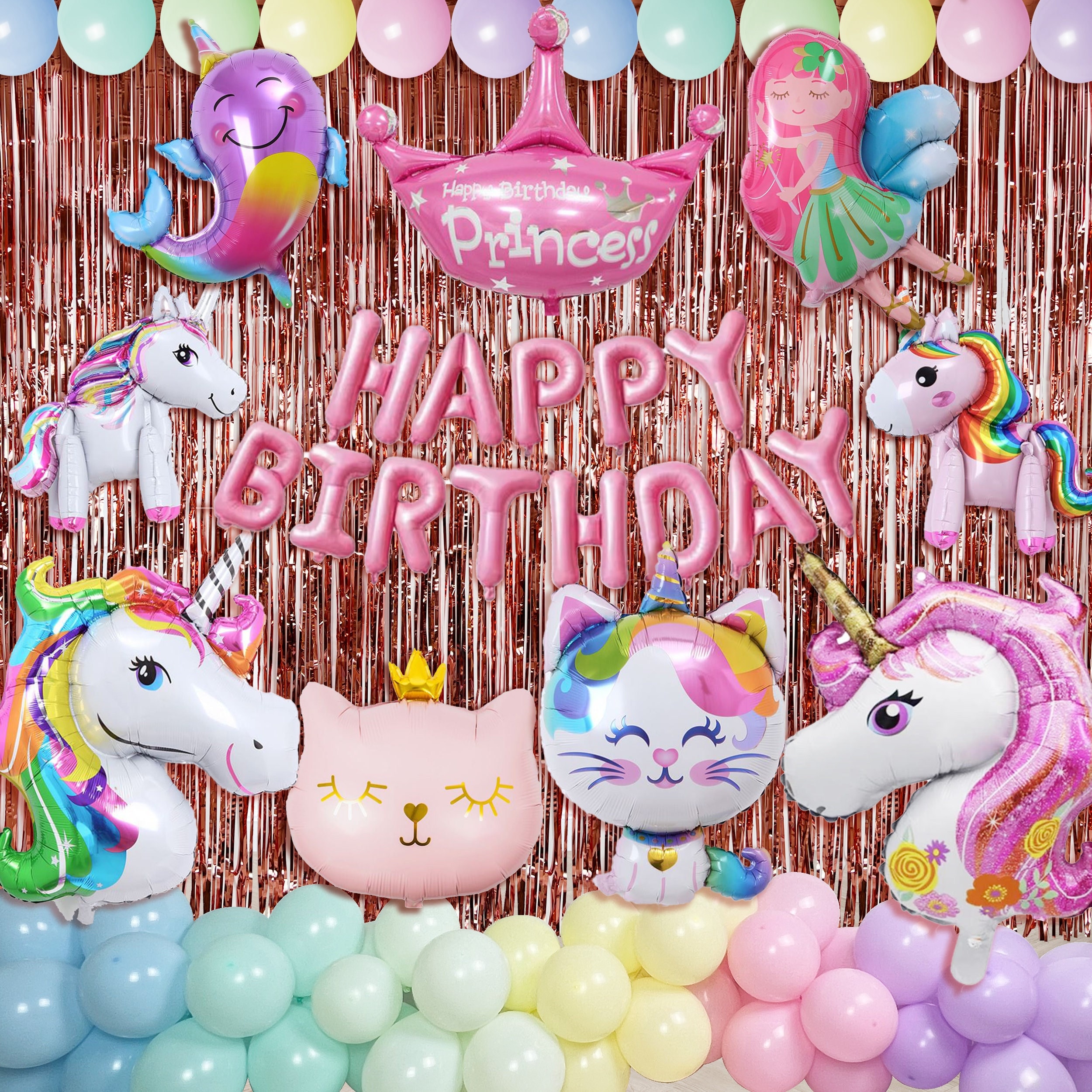 Unicorn Birthday Decorations for Girls - Unicorn Indonesia