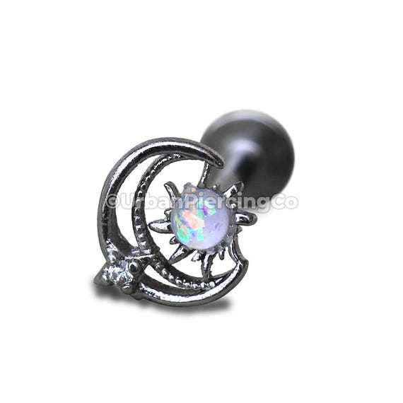Moon Encircles the Sun Earrings Moon Encircles the Sun Earrings