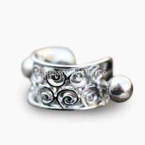 Edelstahl Multi-Spiral Knorpel Manschette Ohrring - Leicht und edles Design