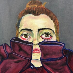 Self-Portrait Original Painting