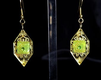 Pendientes Orlox. Cosplay de vampiro. Joyería de fantasía oscura.