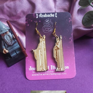 Pendientes El Señor De Los Anillos. Puertas de Gondor. Argonath. Rey de Gondor. Pendientes Aragorn. Joyería de la Tierra Media