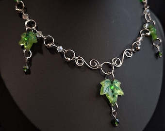 BG3 Jewelry, Halsin Leaf Necklace, Baldur's Gate 3 Cosplay, Stainless Steel. Arch Druid