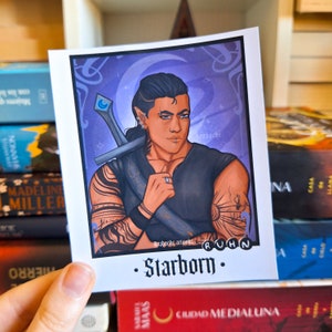 Ruhn Danaan bookmark. Ruhn Danaan merch. Ruhn Danaan print and polaroid. Book boyfriend. Fictional Boyfriend. For Booklovers.