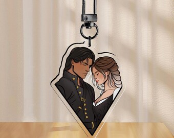 Fantasy Couple KeychainsJurdan, Nesta y Cassia, Rowaelin. COD. Soup and Ghost. And More