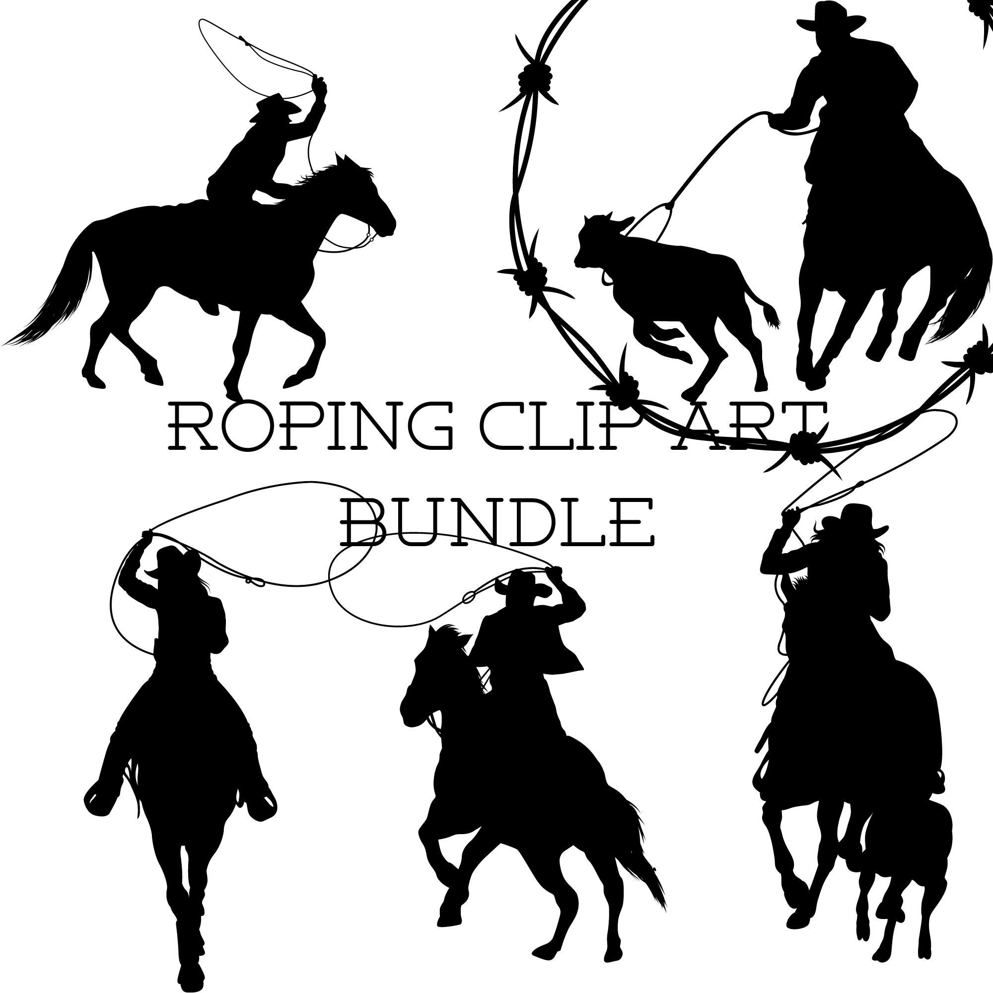 Roping Digital Print| SVG | PNG - Etsy