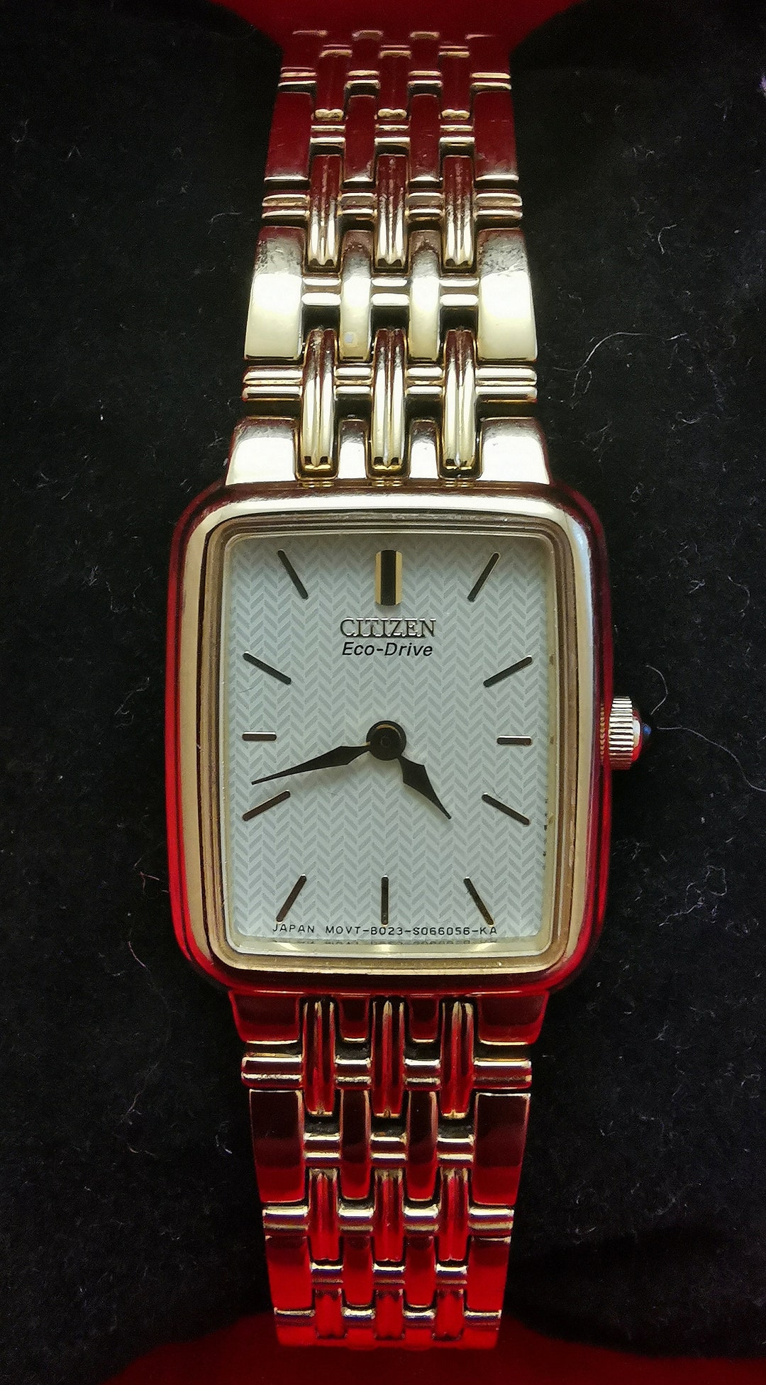Vintage Citizen Eco-drive B023 S040221 Gold Tone Women Watch Vintage Citizen Eco-drive B023 S040221 Gold Tone Women Watch