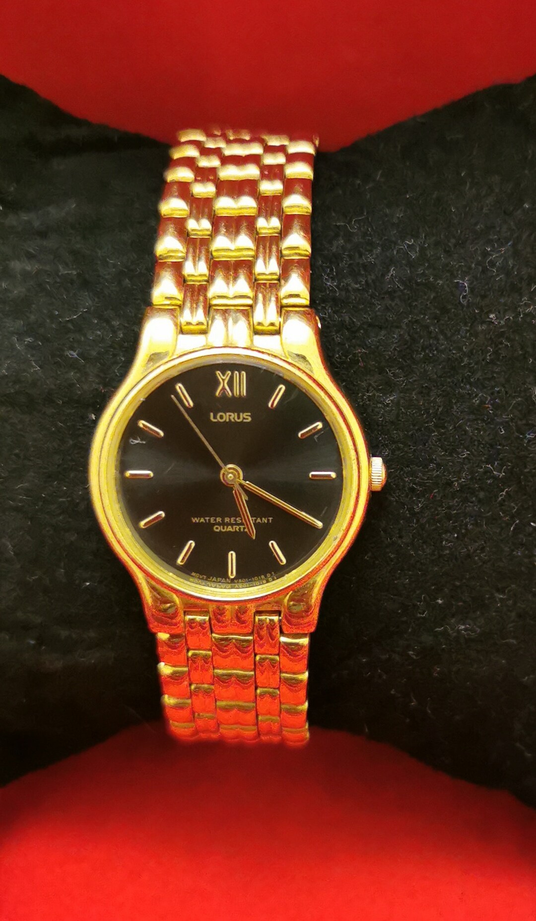 Vintage Lorus V501 6j80by Seiko Gold Tone Quartz Etsy Canada