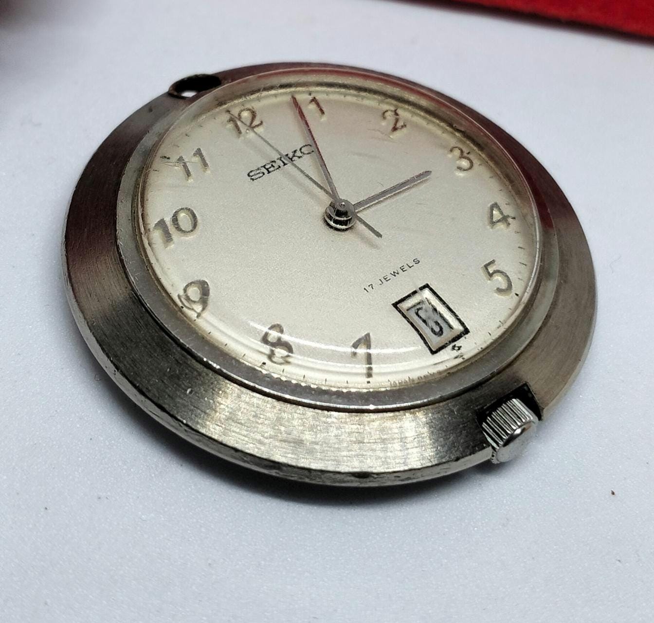 Vintage Seiko Pendant Watch, 17 Jewels, Mechanical Japan 