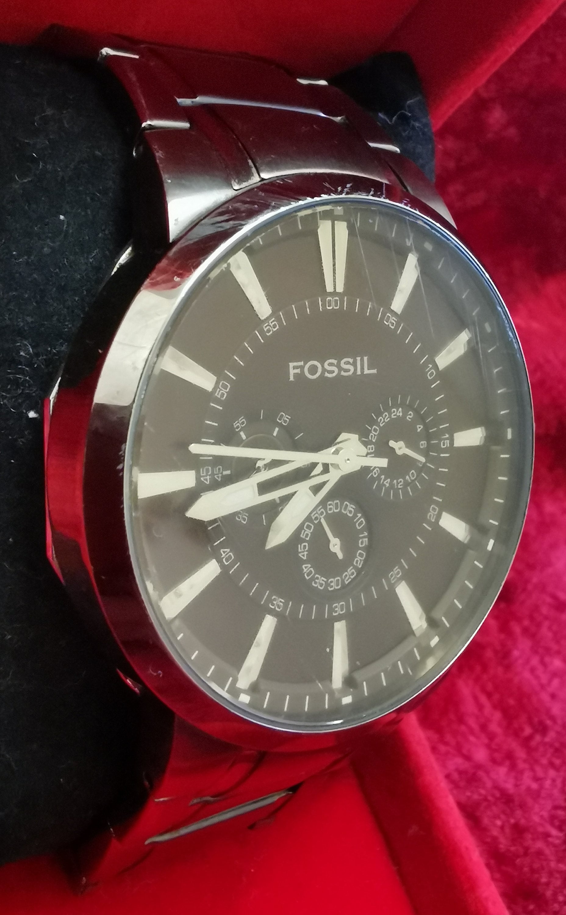 Fossil Fs 4357 Men's Chronograph Watch Quartz Antiallergic Japan - Etsy