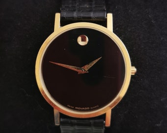 Vintage "Movado" MUSEUM 8745882 unisex women watch