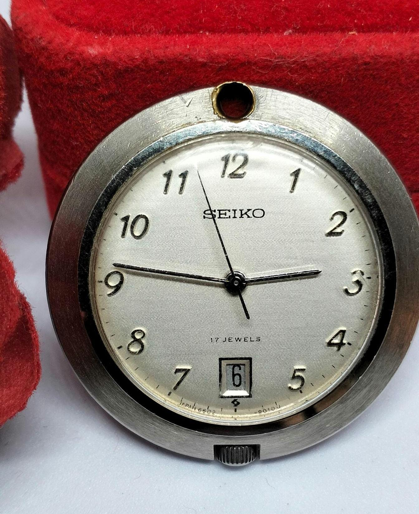再値下げ希少！ヴィンテージSEIKOペンダントウォッチ１７石稼働品 ヴィンテージ 希少 美品 稼働品》 セイコー ペンダントウォッチ