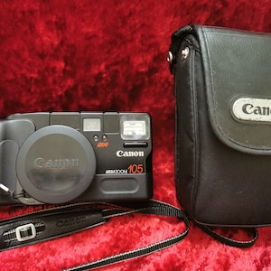 Vintage Canon Prima Zoom 105 Cámara Compacta Cámara Analógica 35MM