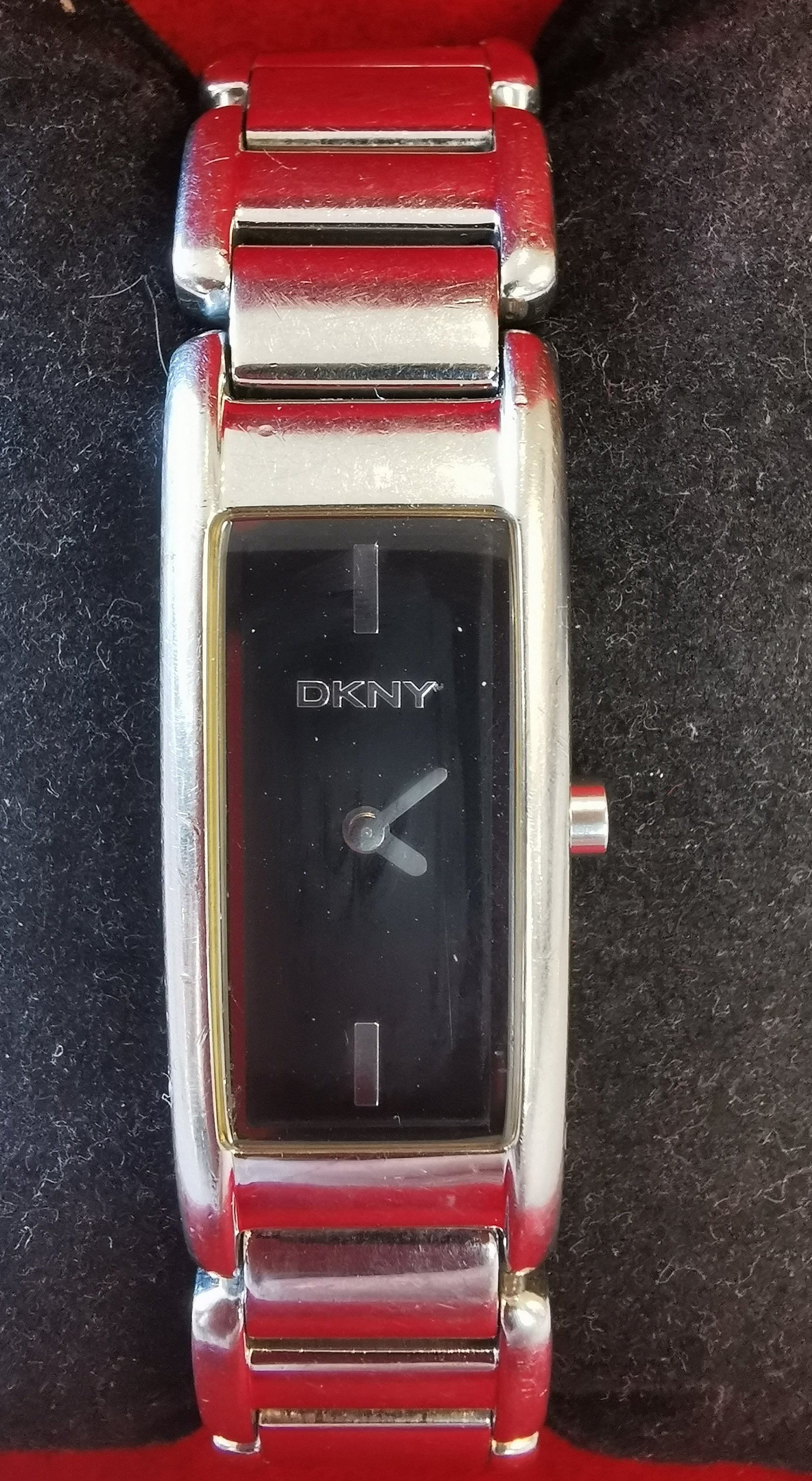 Dkny rectangle ladies watch hotsell