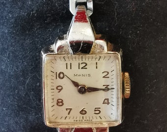 VTG 1970 Buler Swiss Mod Depose Watch Transparent Lucite Acrylic Mechanical RUNS VTG 1970 Buler Swiss Mod Depose Watch Transparent Lucite  main image 2