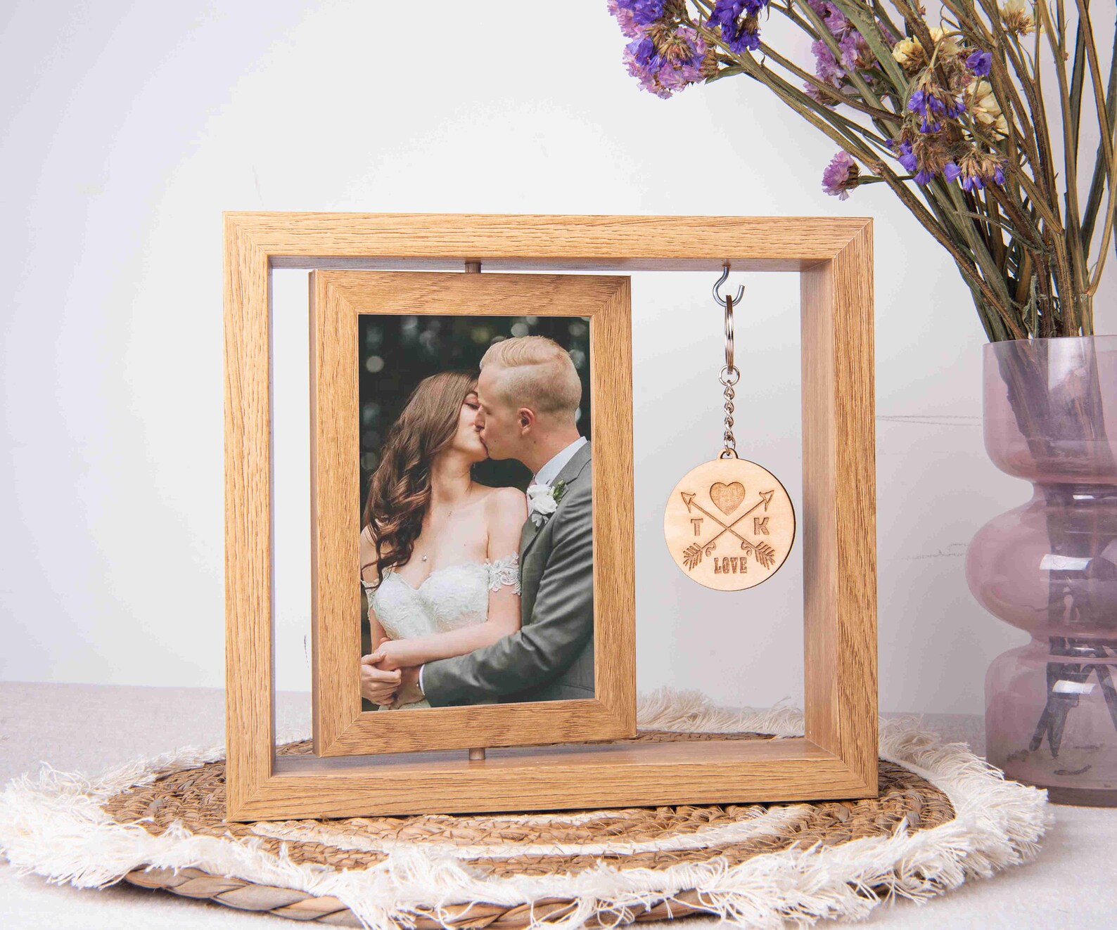 Personalised Wedding Photo Frame Engagement Gifts for Etsy