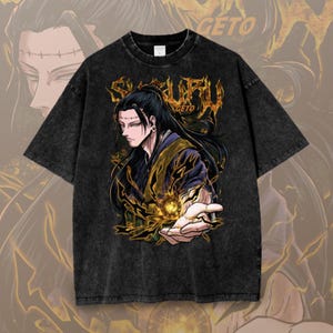 Anime Vintage Style spezielles T-Shirt Unisex, Anime Manga Shirt, Anime Shirt, Anime Lovers Shirt, Graphic Anime Tee, JJK