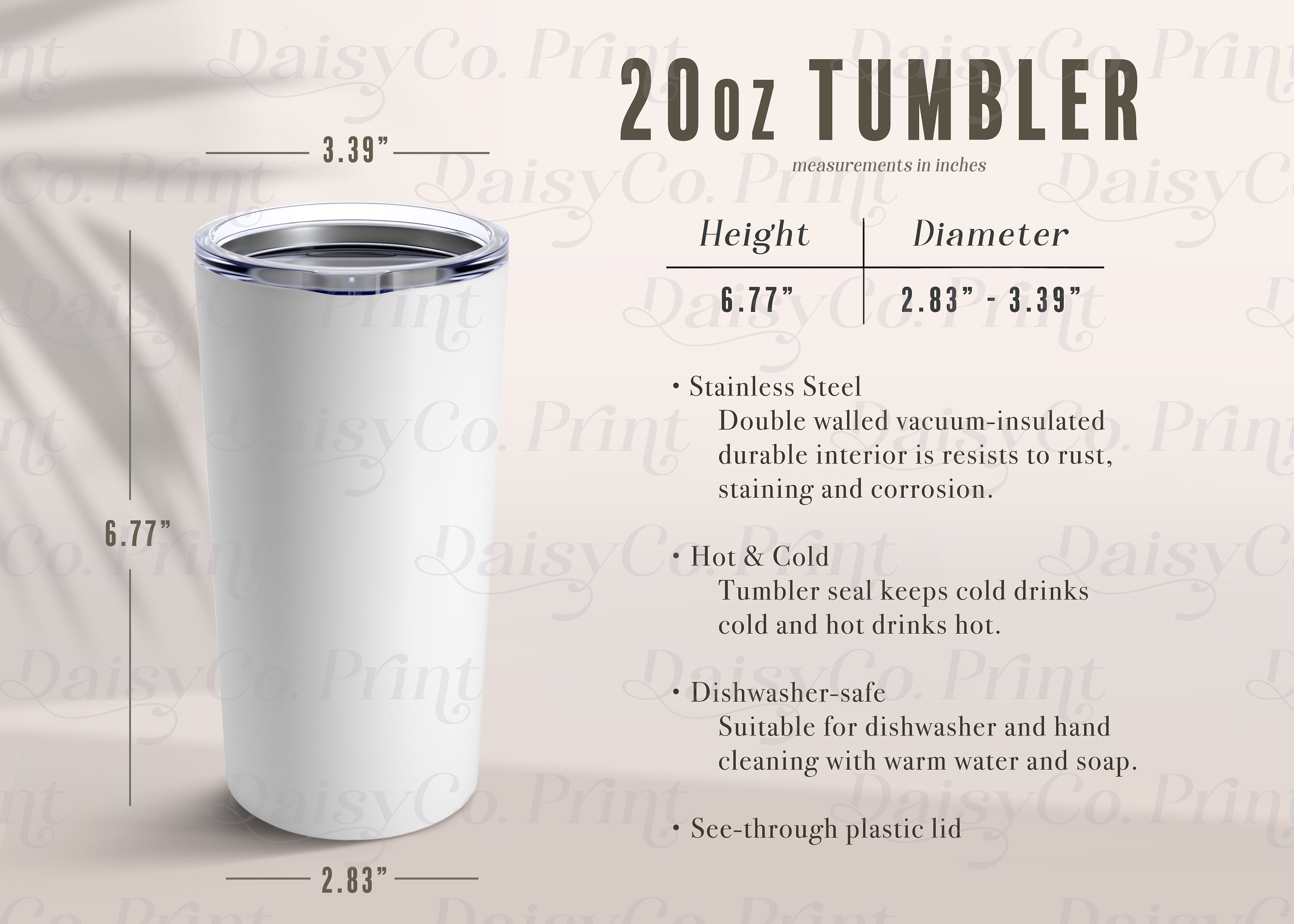 20oz - TUMBLER