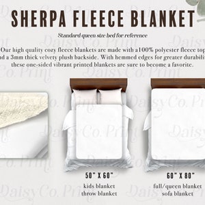 Sherpa Fleece Blanket Size Chart Sherpa Fleece Blanket Mockup Throw Blanket Sizing Chart Sherpa Throw Blanket Mockup Chart Printify Blankets