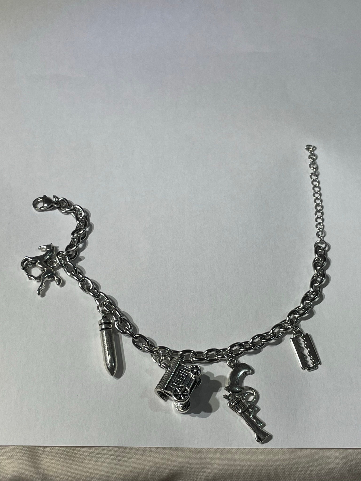 Charm Bracelet the Peaky Blinders Thomas Shelby Arthur Etsy UK