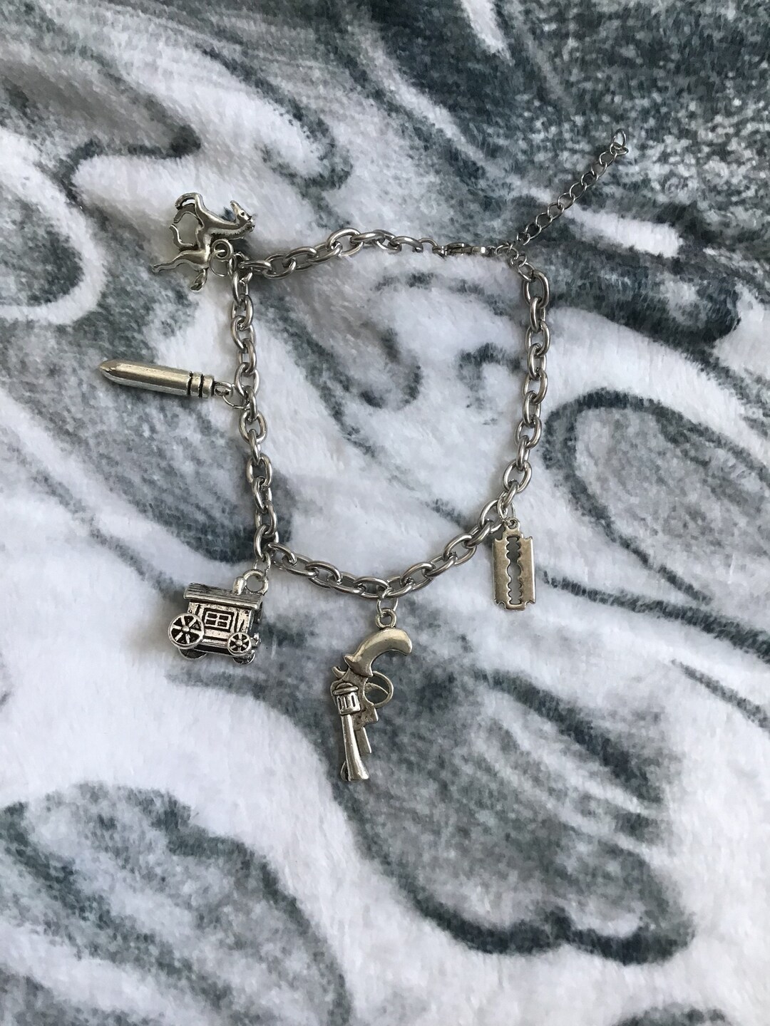 Charm Bracelet the Peaky Blinders Thomas Shelby Arthur Etsy UK